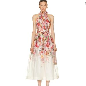 NWT Zimmermann Wonderland Halter Dress
